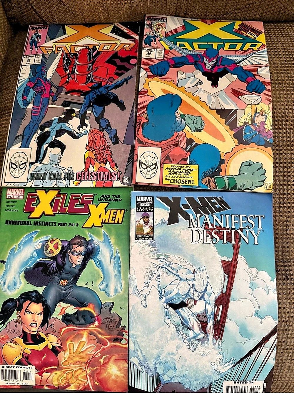 Marvel Comics 4-Issue Lot Multi & Red